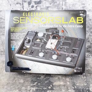 Vtg Radio Shack Electronic Sensors Lab 28-278 75+ Projects Workbook Open Box